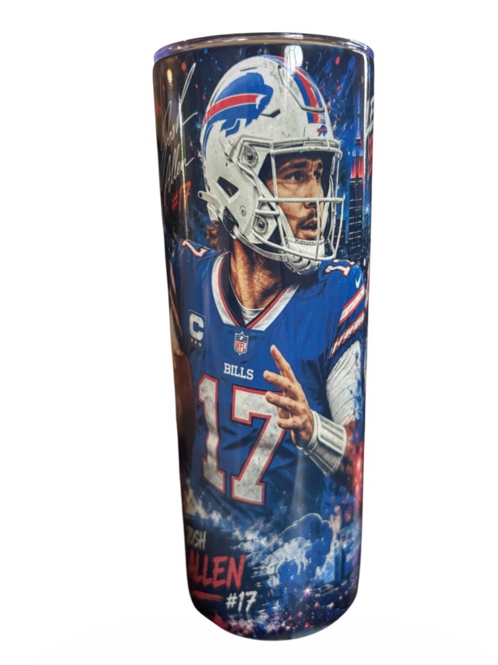 BUY NOW Buffalo Bills Theme Tumbler - Stainless Steel